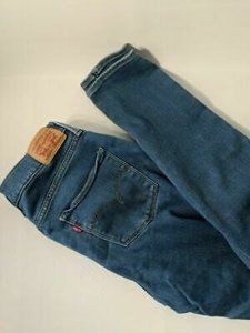 Levi's Women's 720 High Rise Super Skinny Blue Stretch Jeans size 30 inseam 32